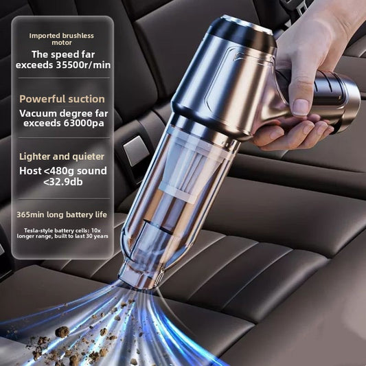 AeroForce — Aspiradora de mano sin cables para coche y casa