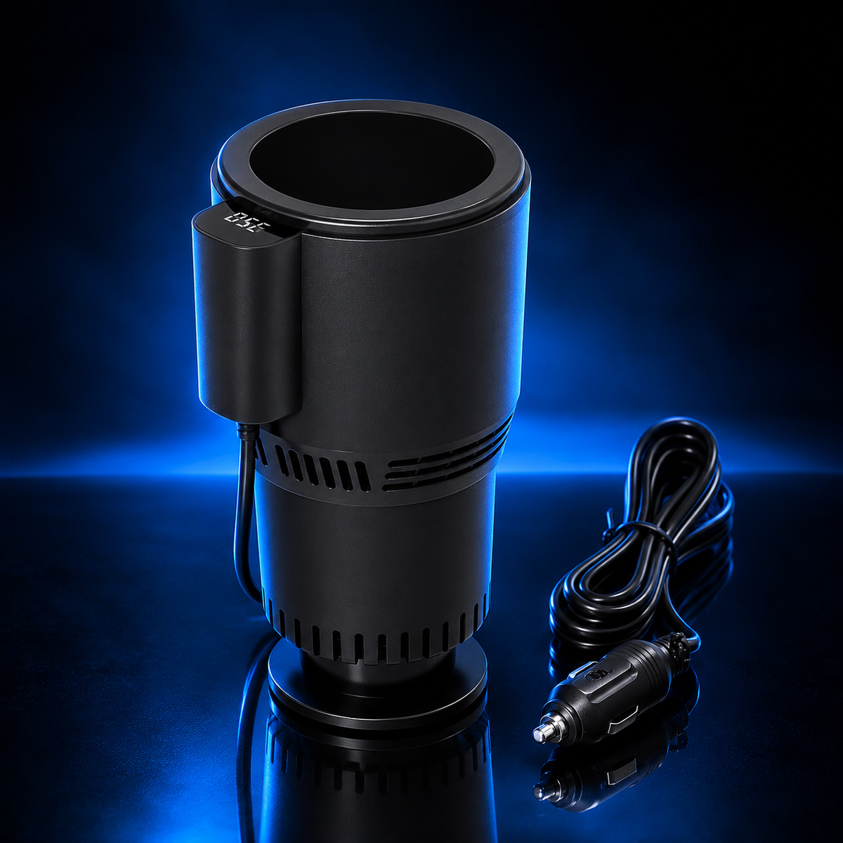 Vaso para coche que enfría y calienta, con su cable de 12 V